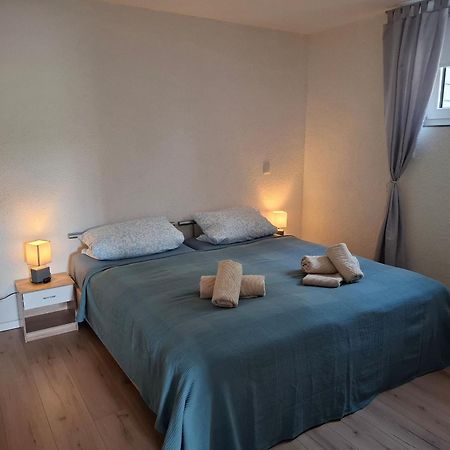 Ferienwohnung Am Blumenberg Бад-Мергентхайм Экстерьер фото
